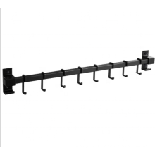 Metal Wall Mounted  Pot Bar Rack Detachable Pans Hanging Rail for Kitchen